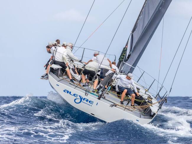 L'Alegre va ser un dels grans dominadors dels 52 Súper Sèries el 2021 quan la flota va visitar Maó per darrera vegada.