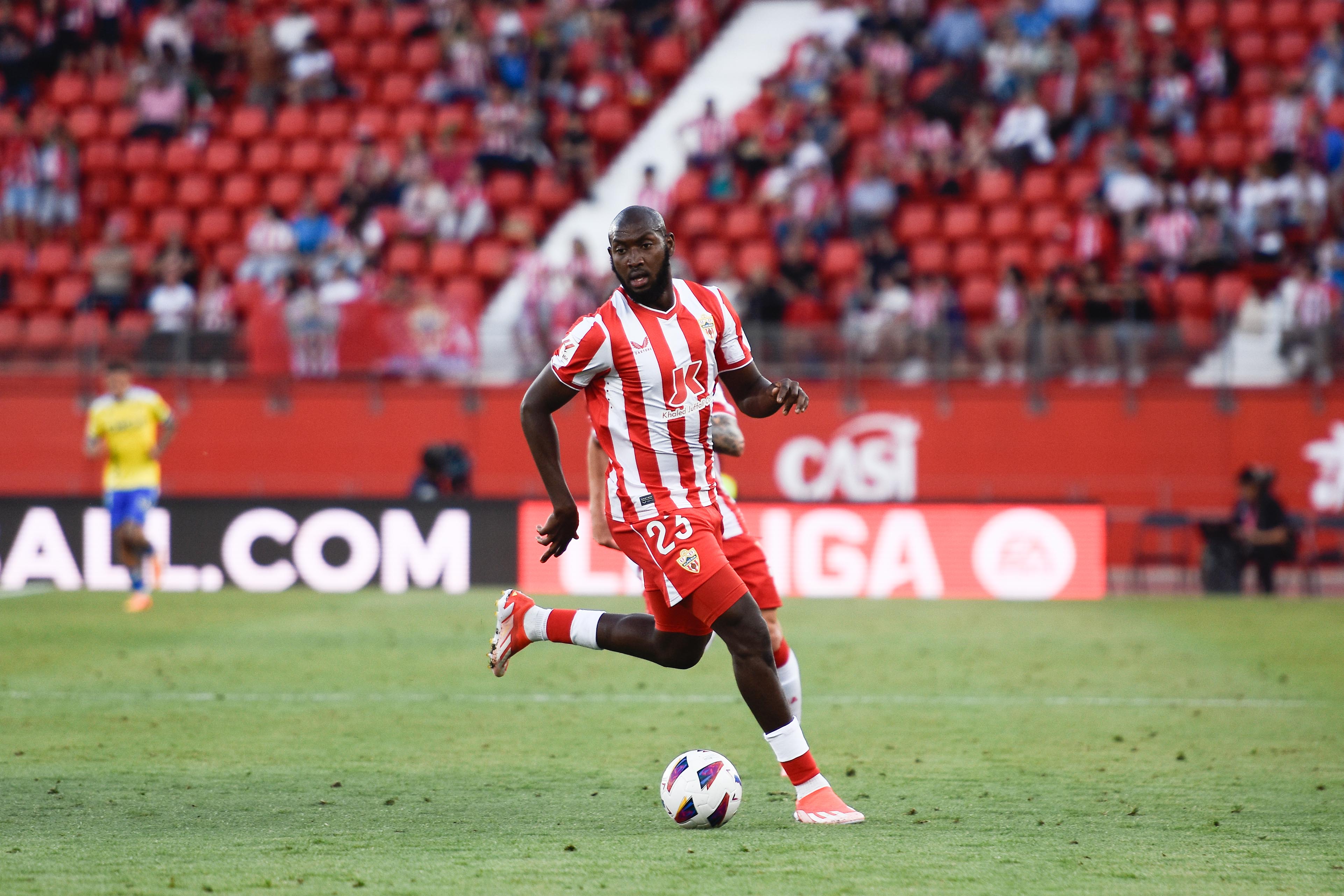 Koné tuvo minutos en el partido que cerraba la temporada frente al Cádiz.