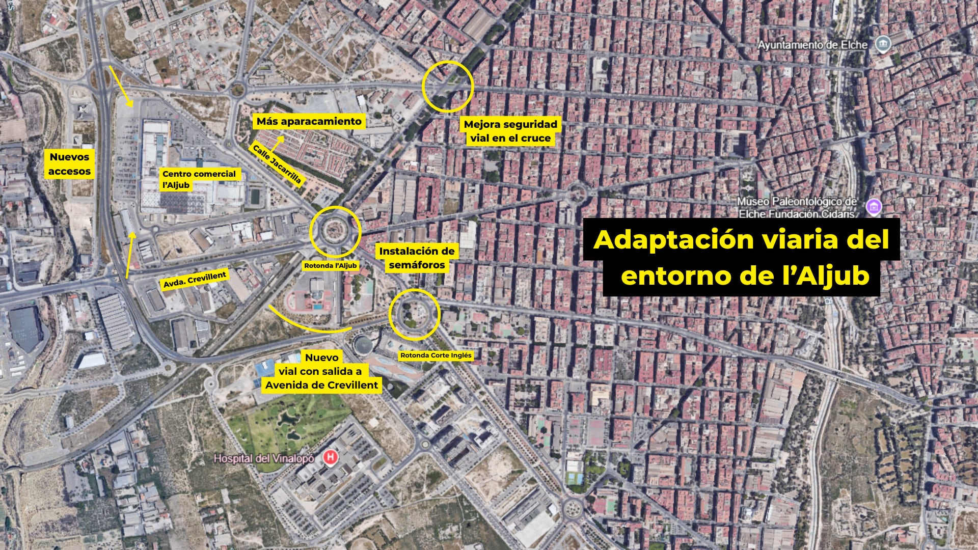 Adaptación viaria del entorno de l'aljub