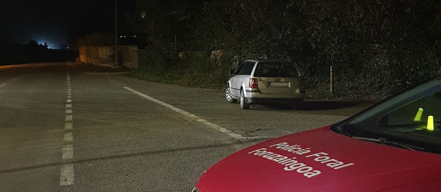 Interceptado en Falces conduciendo con la ITV caducada desde julio y positivo en cannabis, opiáceos y cocaína