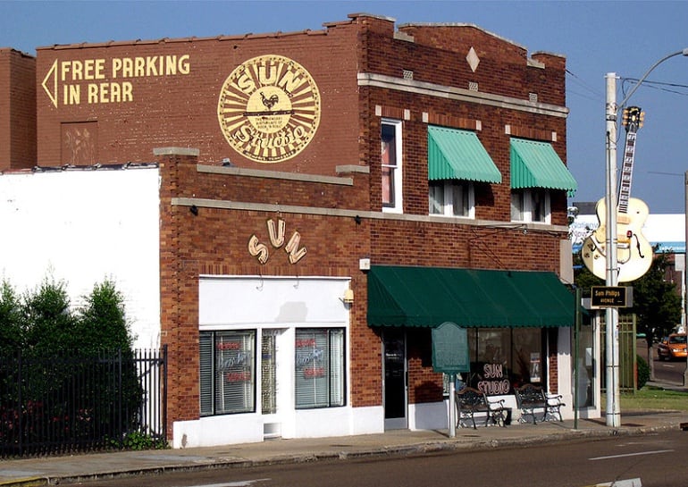 Estudios de Sun Records en Memphis