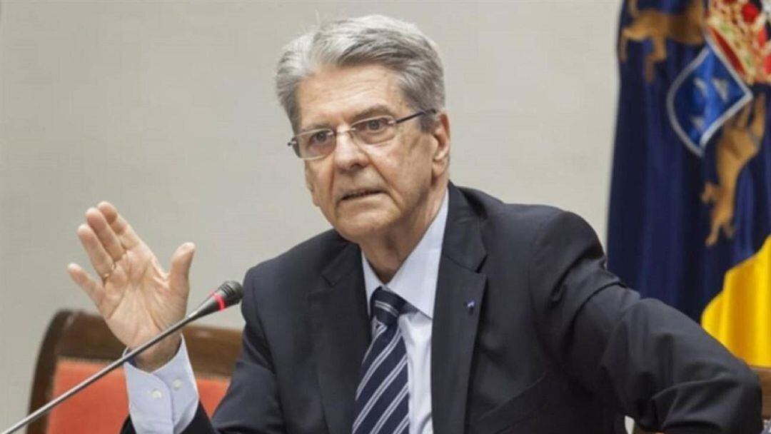 El portavoz del Gobierno de Canarias, Julio Pérez