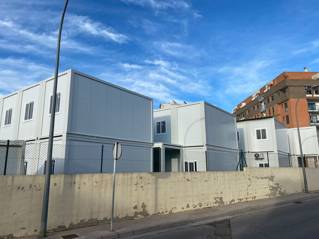Aulas prefabricadas para los alumnos del Ausiàs March de Gandia