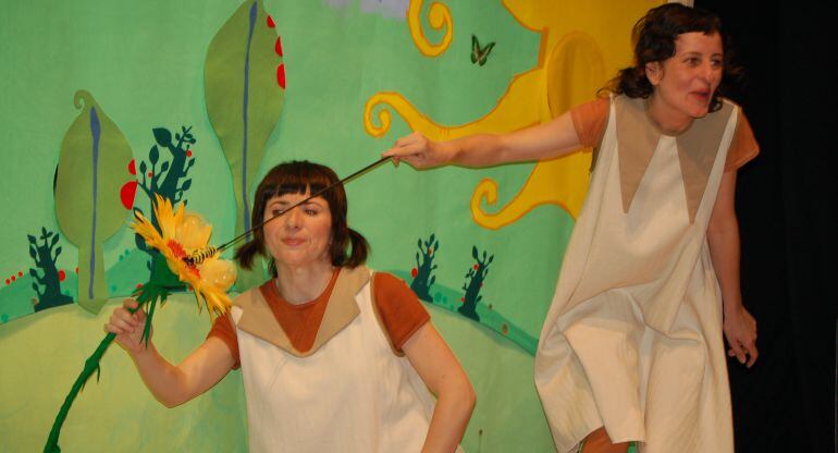 La compañía aragonesa PAI ofrece en Palencia su espectáculo para bebés