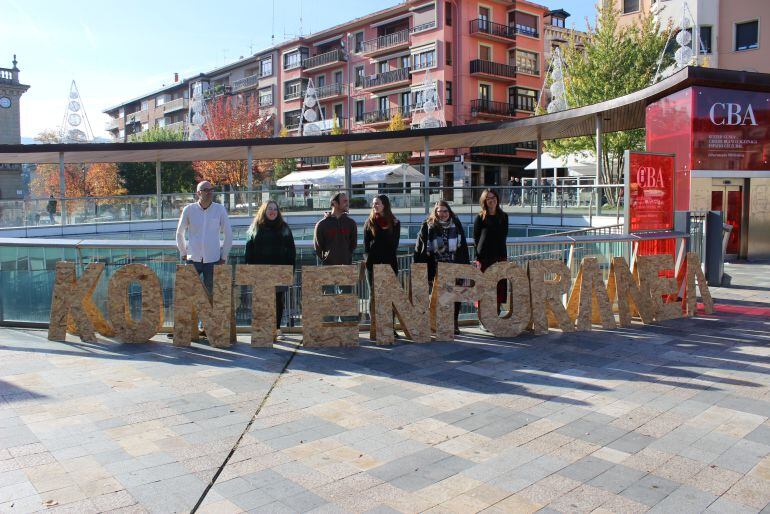 Organizadores de la segunda edición de Kontenporanea