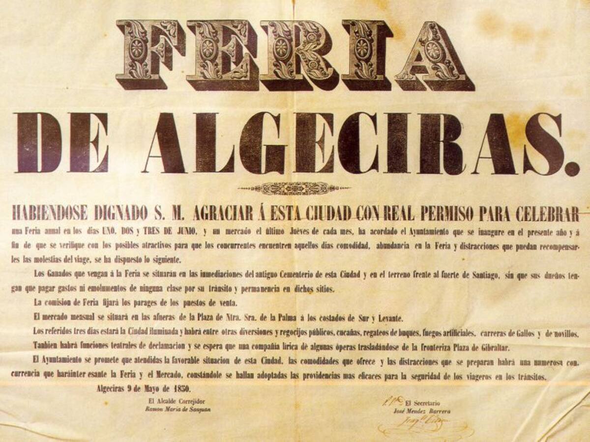 Carteles para la Feria Real