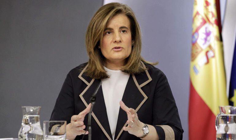 La ministra de Empleo, Fátima Báñez, hace balance de los logros de la reforma laboral en Consejo de Ministros