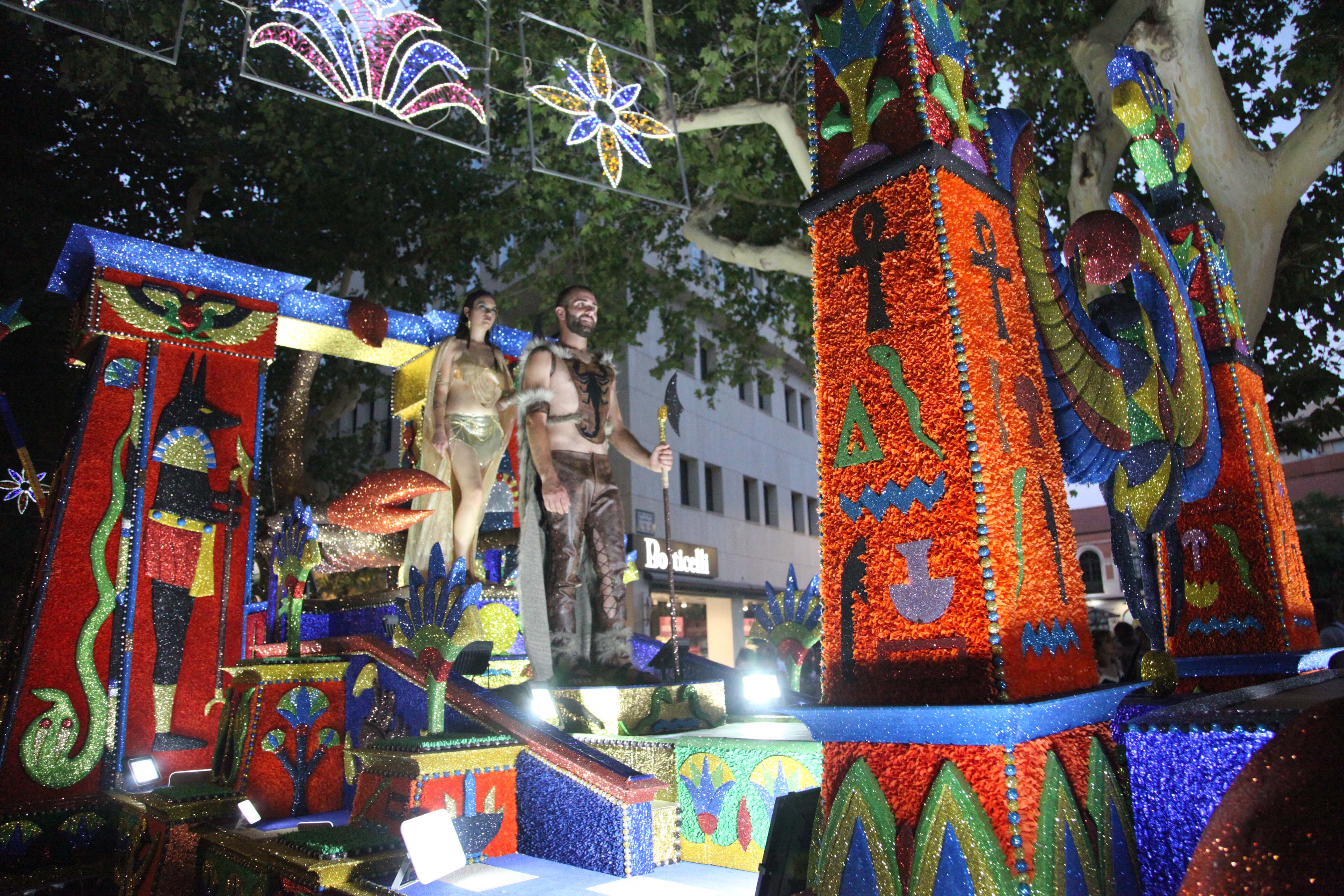 Falla Diana, séptimo premio de carrozas 2023.