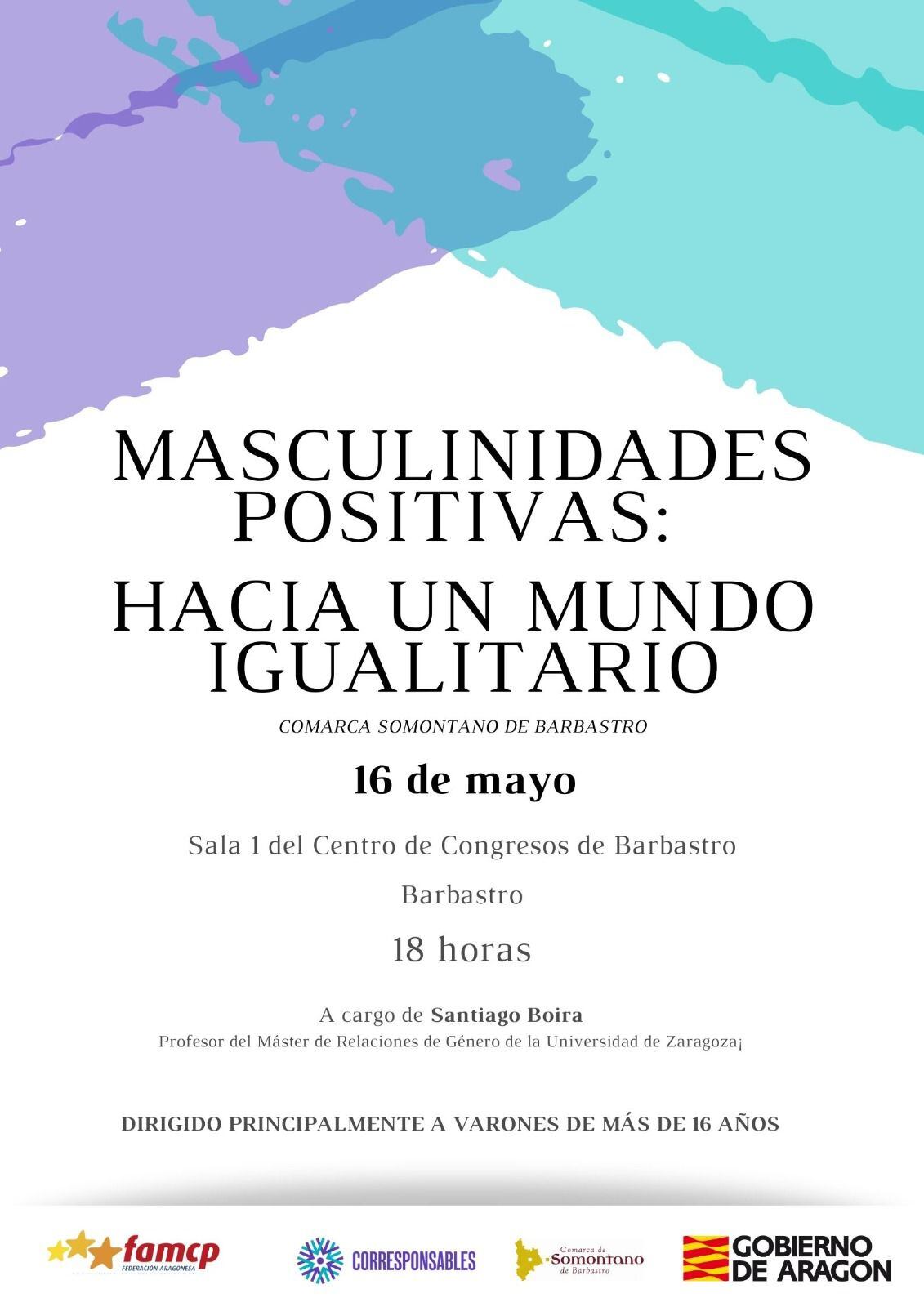 Charla masculinidades positivas en el Somontano