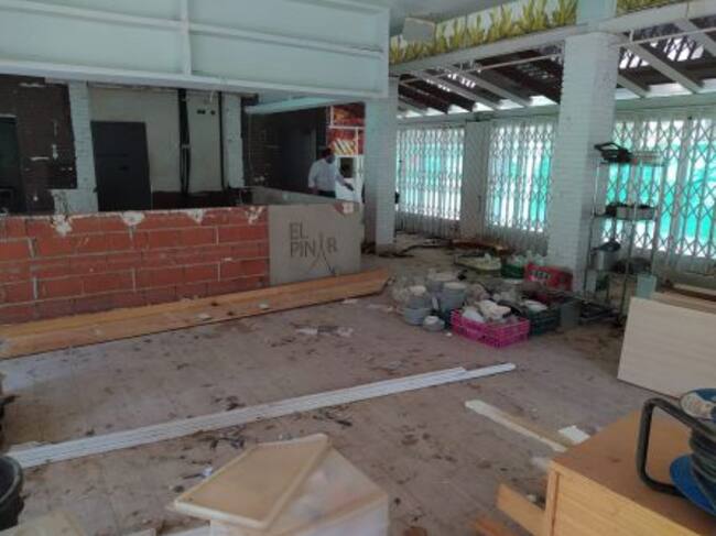 Estado en el que se encuentra el interior de la instalación