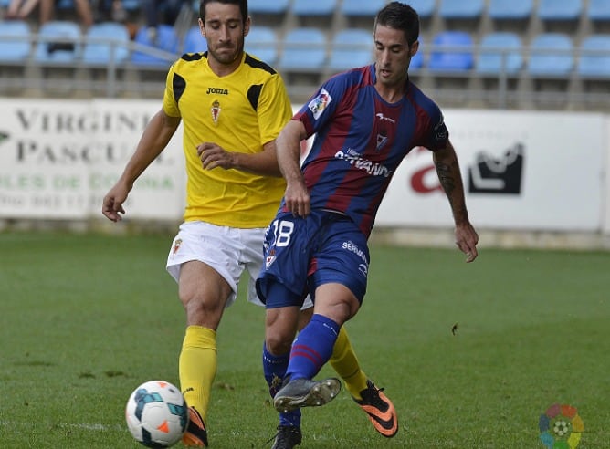 Lillo en un partido de la temporada pasada