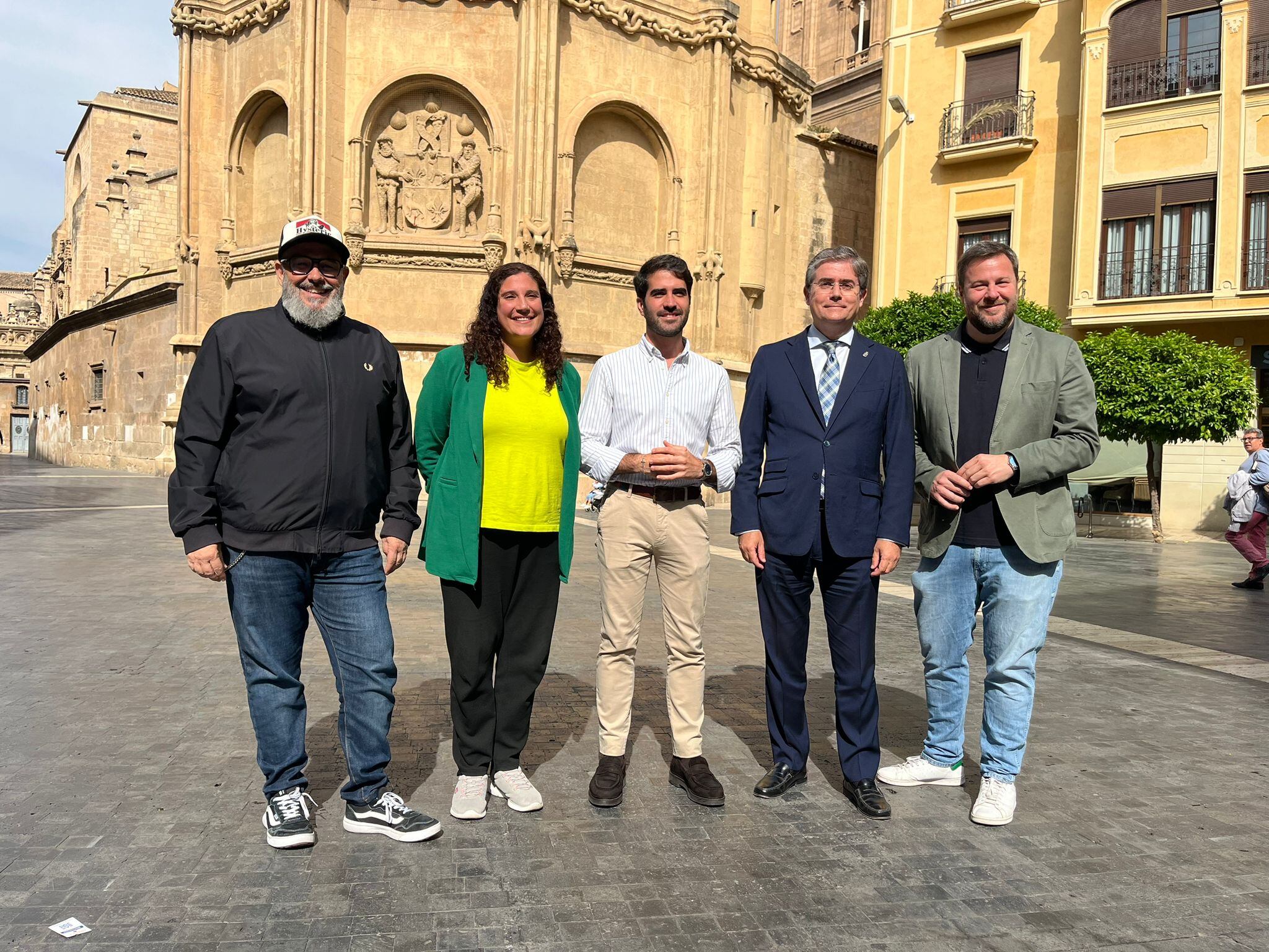 El concejal de Cultura e Identidad, Diego Avilés, presenta la programación &#039;Somos Murcia&#039;