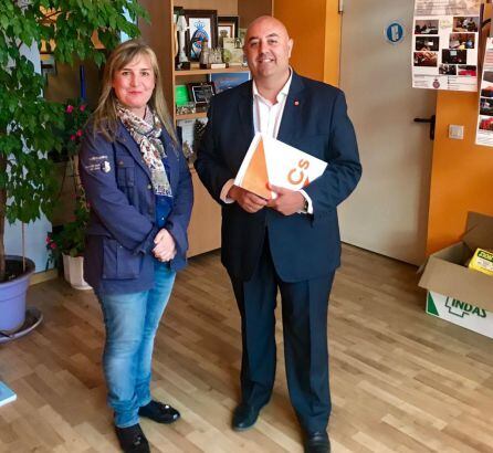 Julia Martín y Carlos López