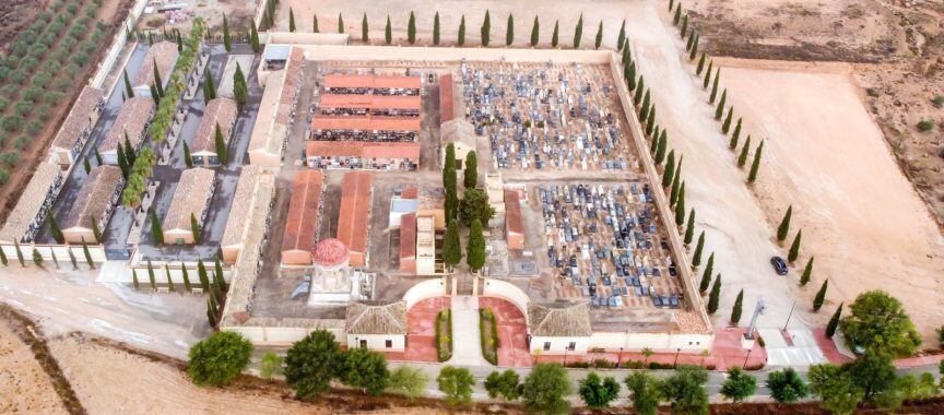 Cementerio de Caudete. Vista aérea