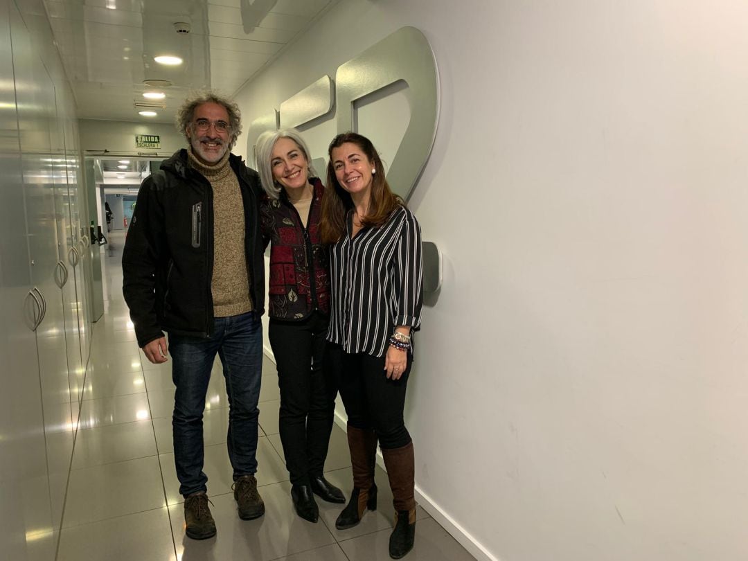 Rafa Sanchez, Carmen Guaïta, y Marta González Novo