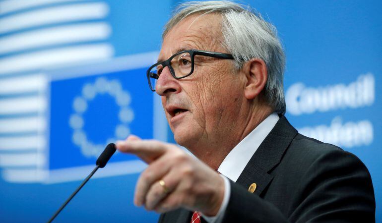 El presidente de la Comisión Europea, Jean-Claude Juncker.