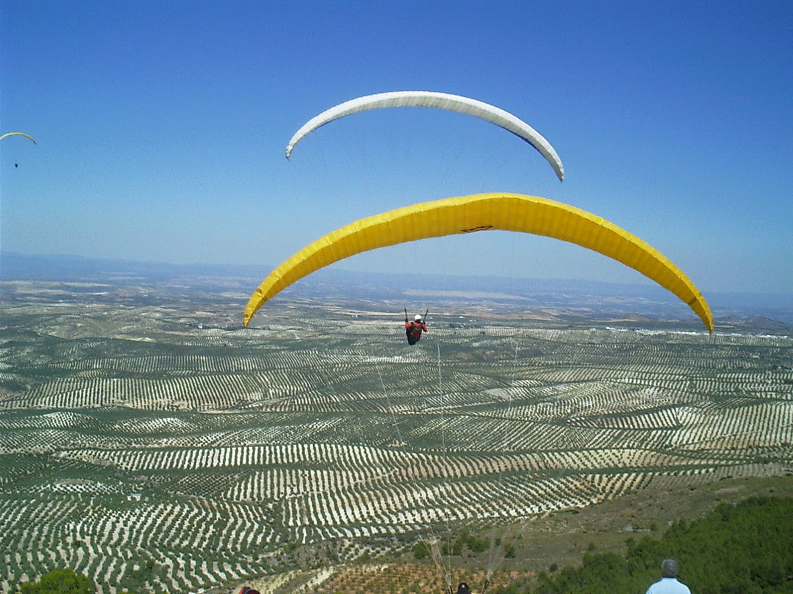 Vuelo en parapente en el Parque Natural de Sierra Mágina