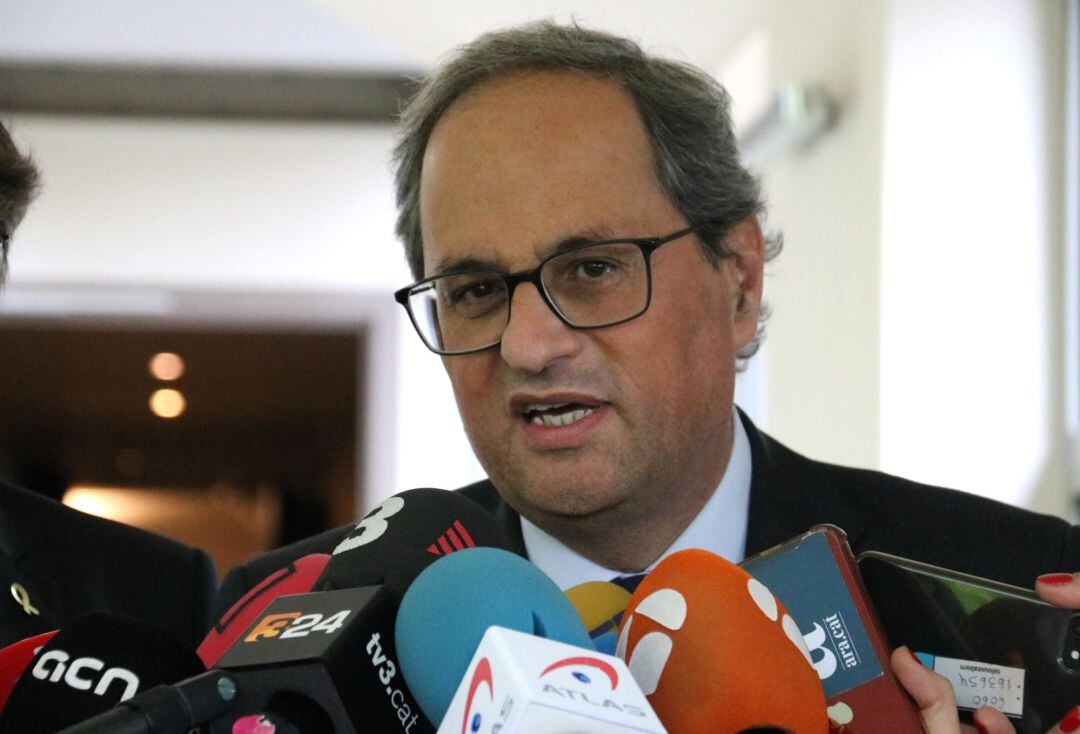 Quim Torra declarará la semana que viene por un presunto delito de desobediencia