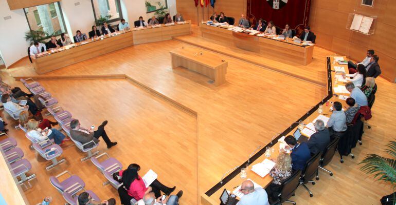Pleno municipal ordinario del mes de abril en el ayuntamiento de Alcobendas
