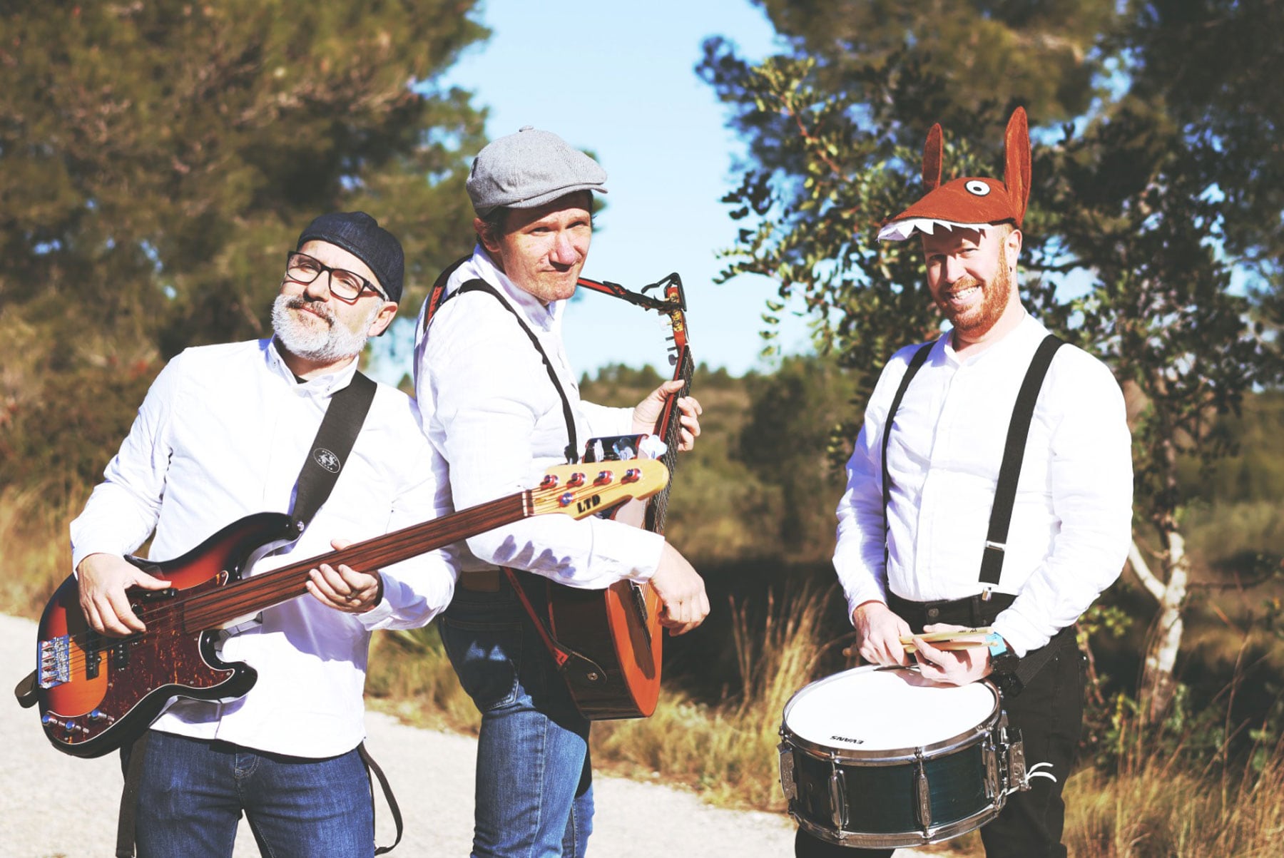 Albert Bertomeu, Carles Llinares i Pere Bernal, en una imatge promocional. Foto: Lluc Avellan