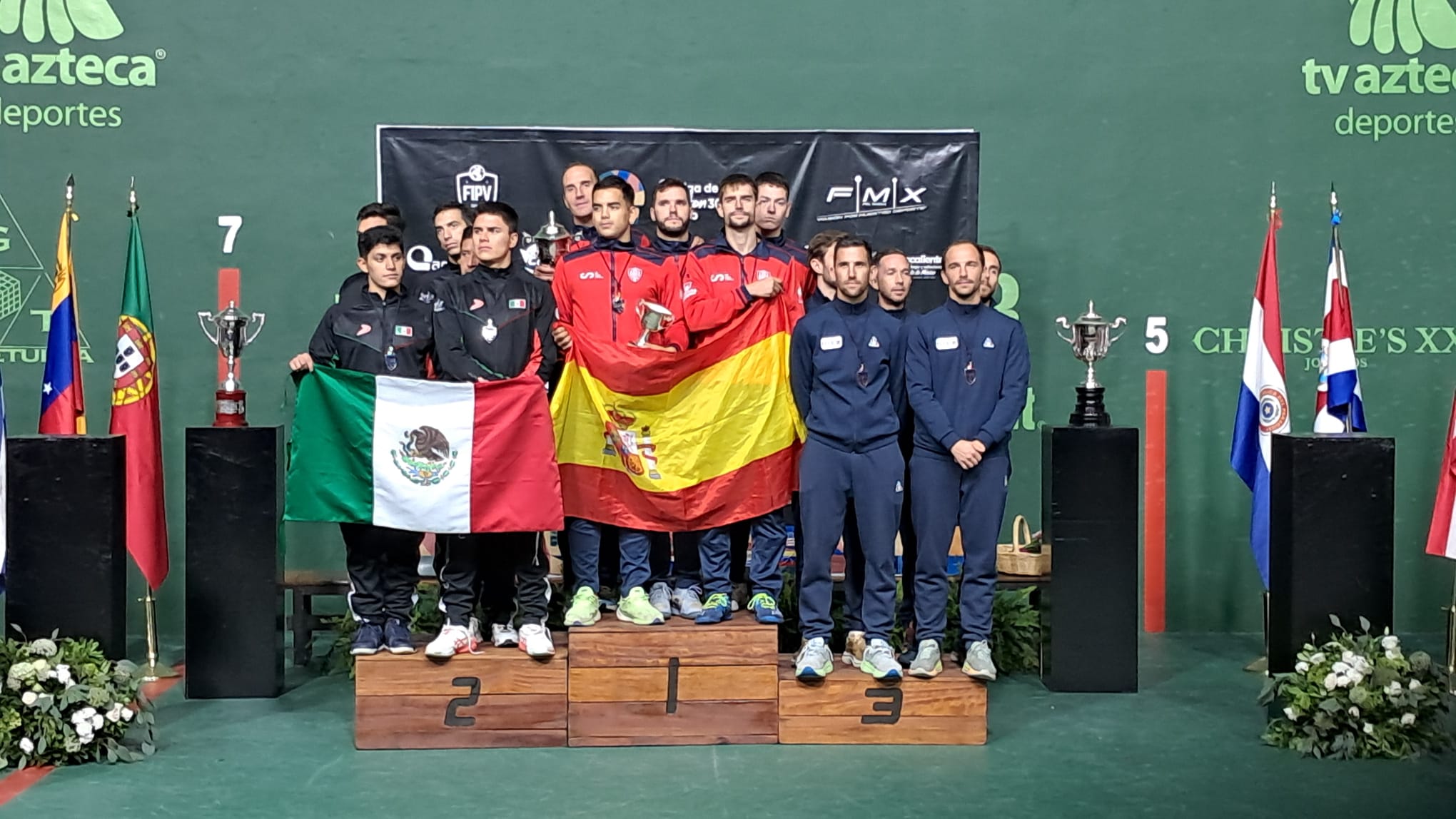 La selección española, entre las primeras