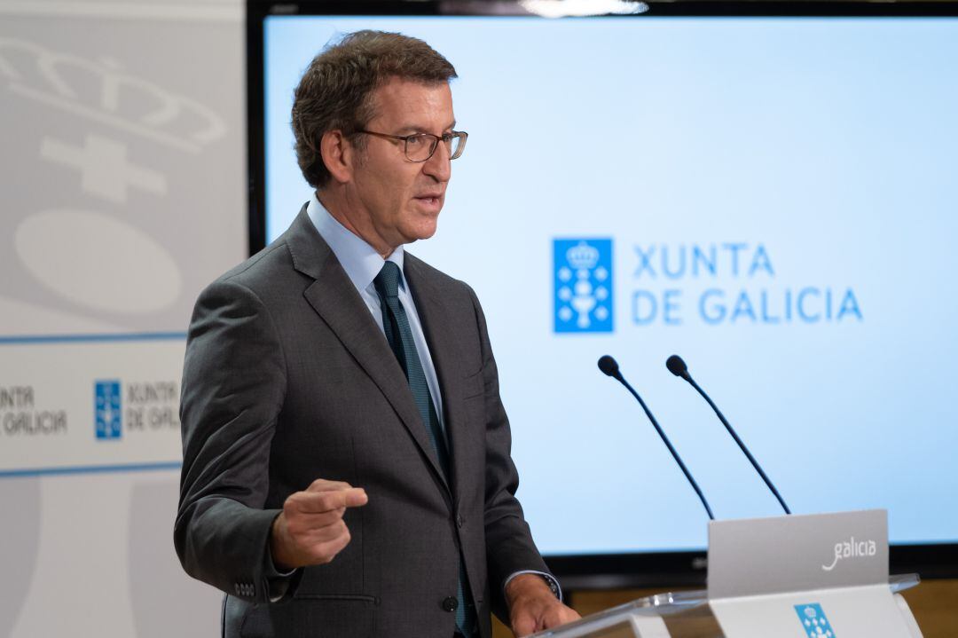 Imagen de archivo del presidente de la Xunta