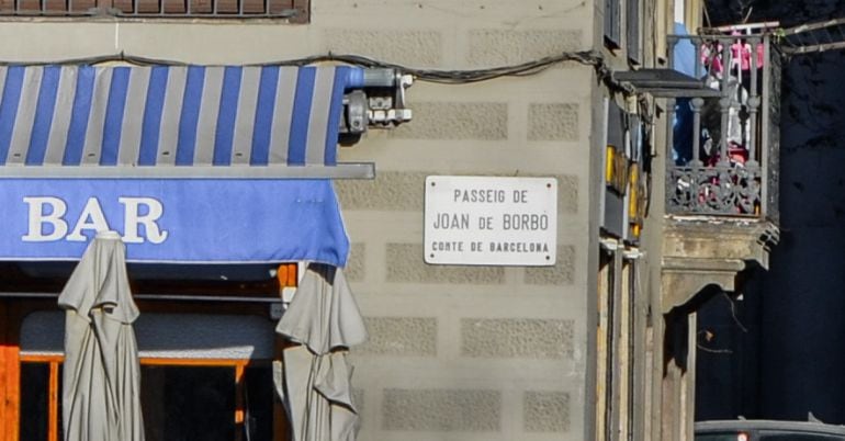 El paseo dedicado al Conde de Barcelona, una de las principales arterias del barrio de la Barceloneta