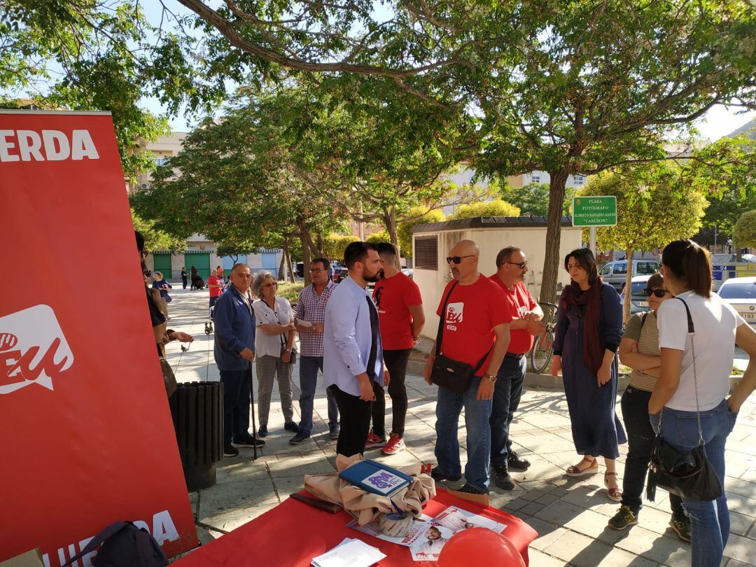 Acto con Rosa Pérez