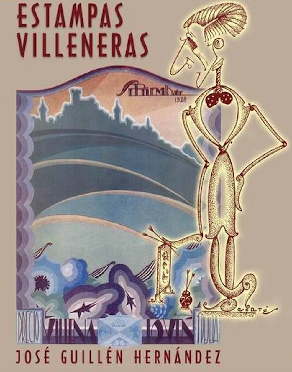 Portada del libro "Estampas Villeneras"