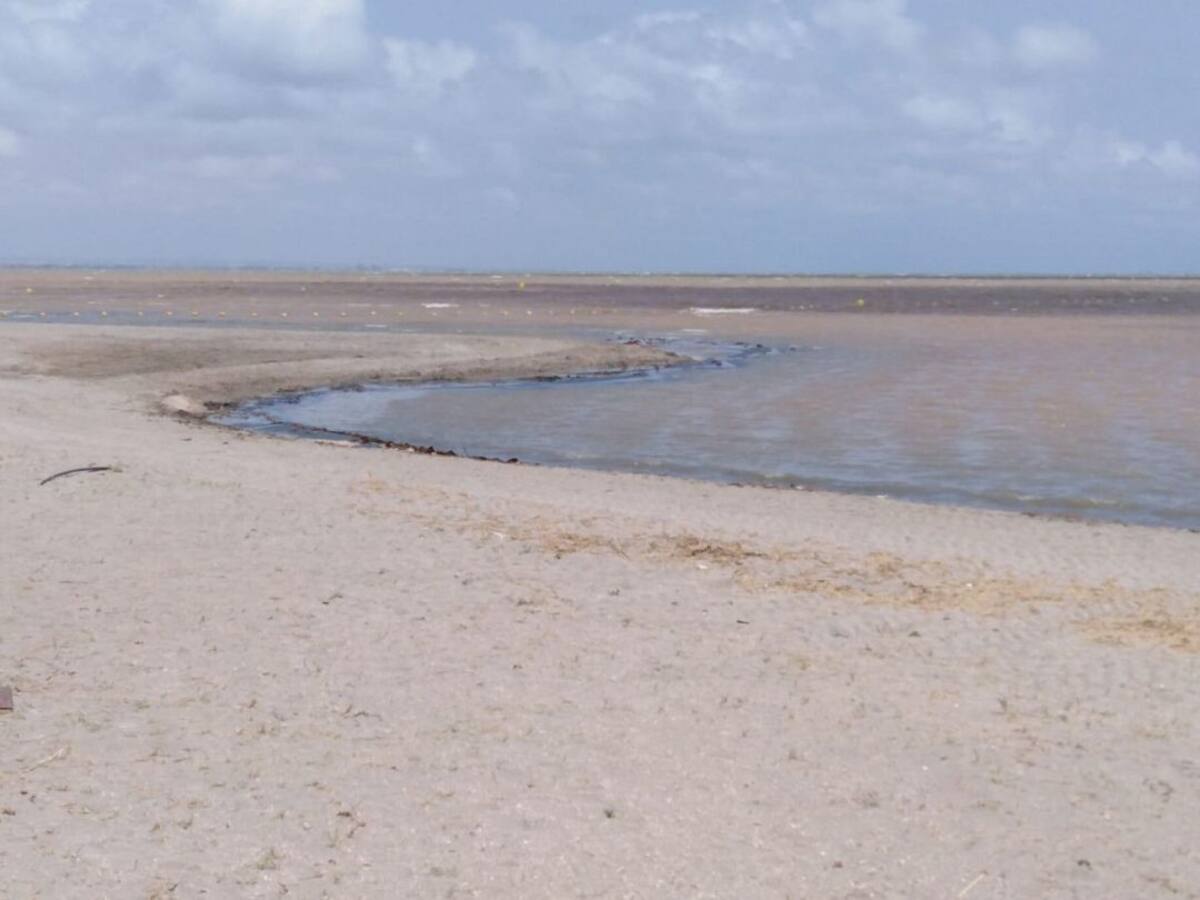 Severo Sánchez: "Si las playas de Los Urrutias no estan en condiciones, estamos muertos"