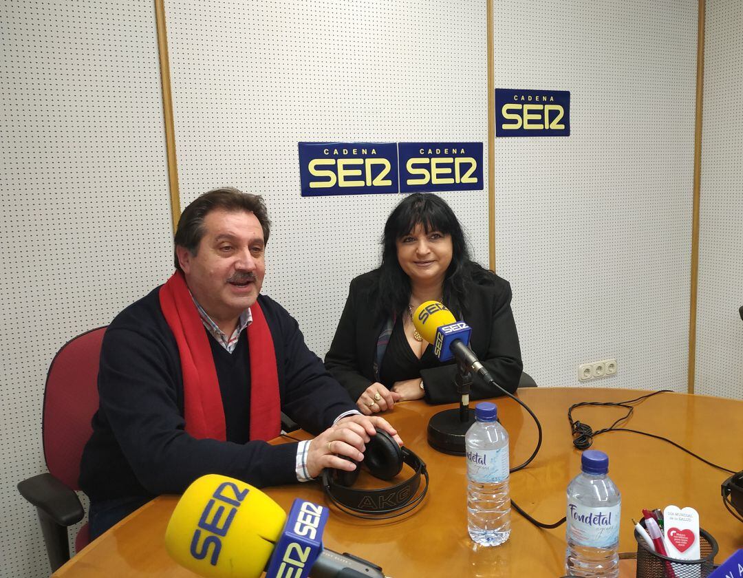 La cantante Solima durante la entrevista