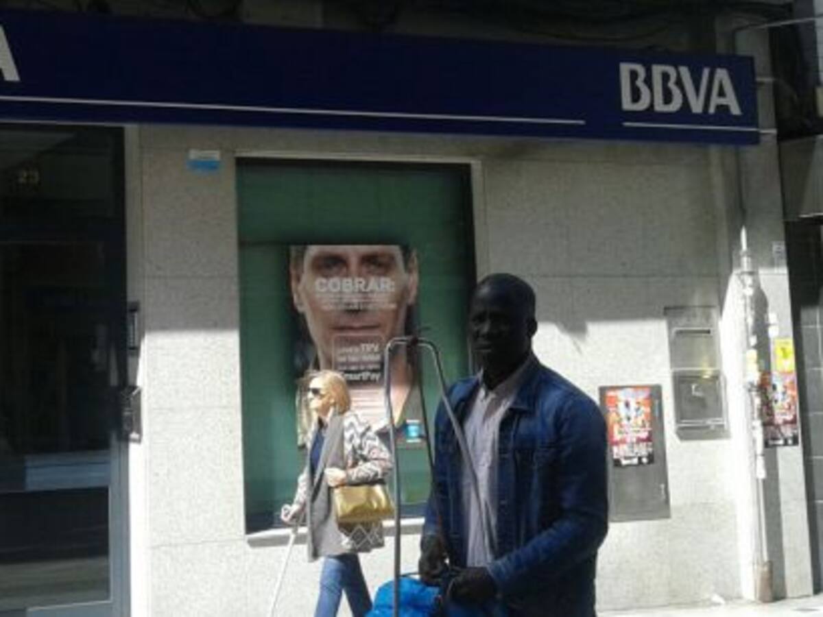 Intenta robar la recaudación del BBVA de la calle Barcelona de A Coruña