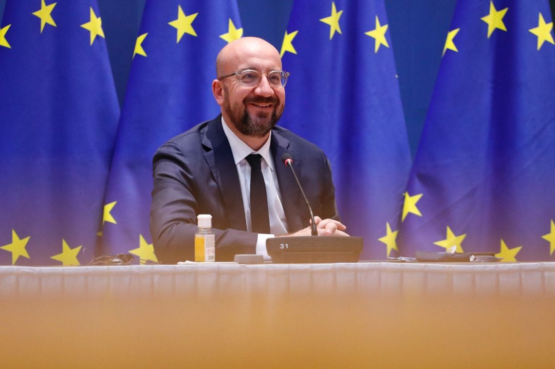 El presidente del Consejo Europeo, Charles Michel