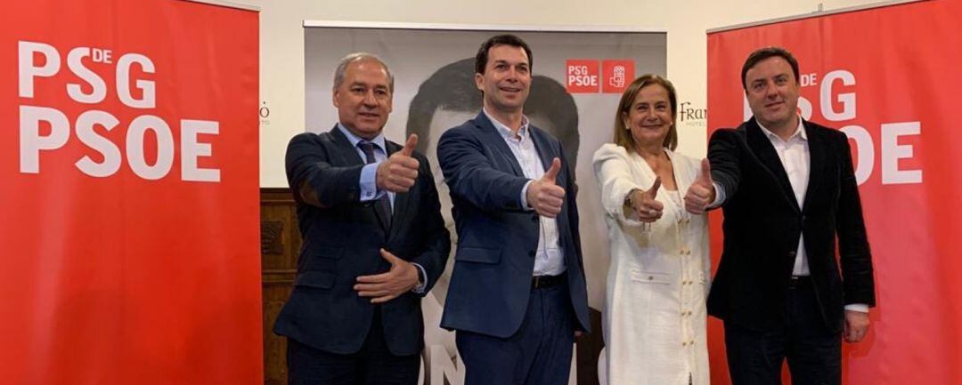 Miembros del PSdG en campaña