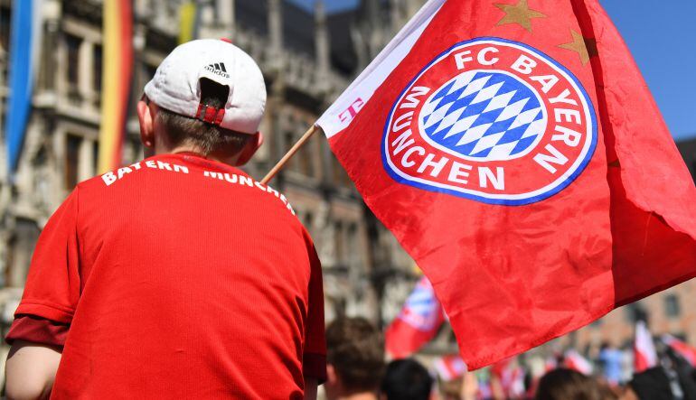 Un hincha del Bayern.