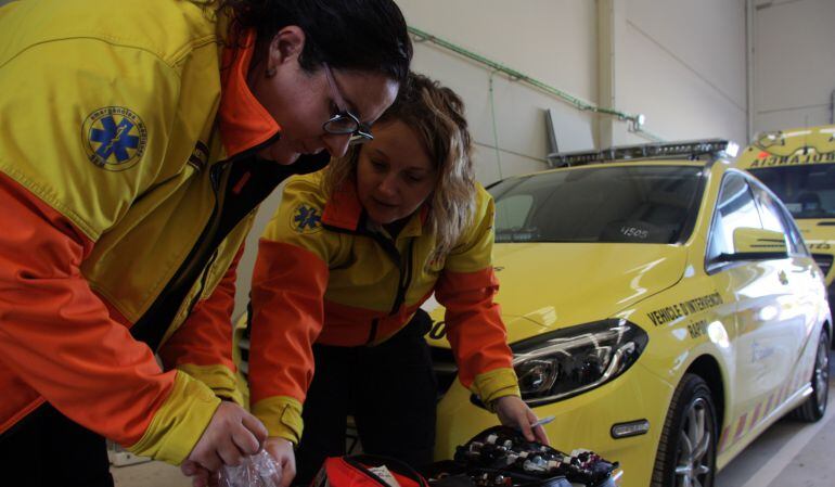 Metges de les ambulàncies.