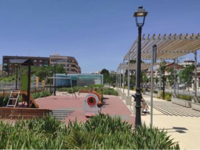 Recreación virtual del futuro parque Federico García Lorca