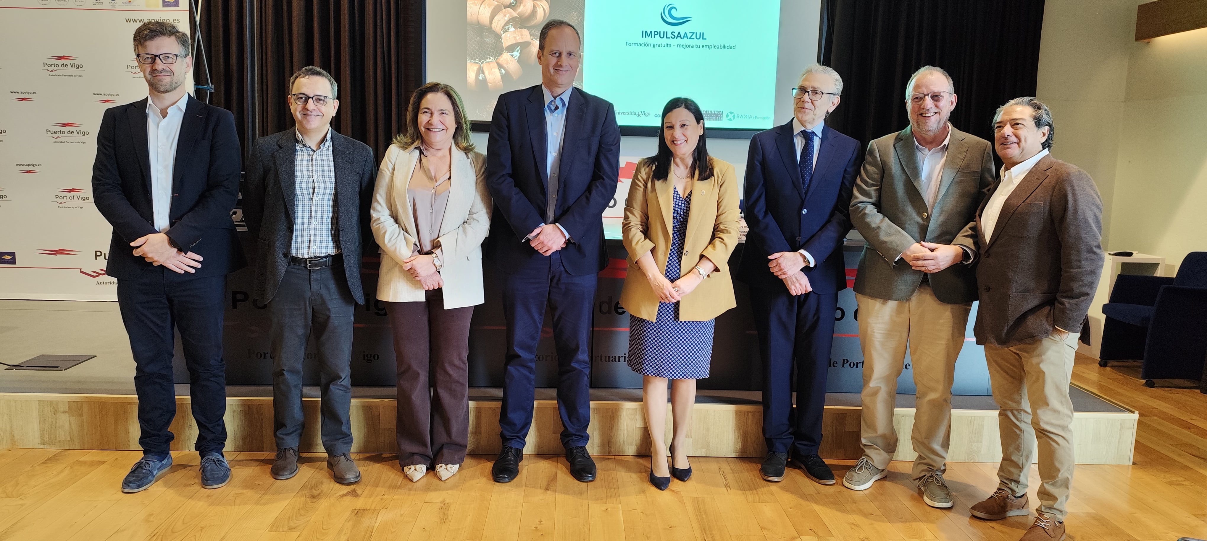 Presentación del proyecto formativo ImpulsAzul del Puerto de Vigo