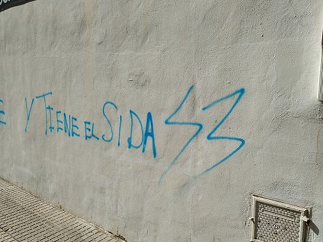 Pintadas aparecidas en Gandia 