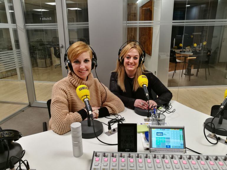 Cristina Martín y Ángela Rivas