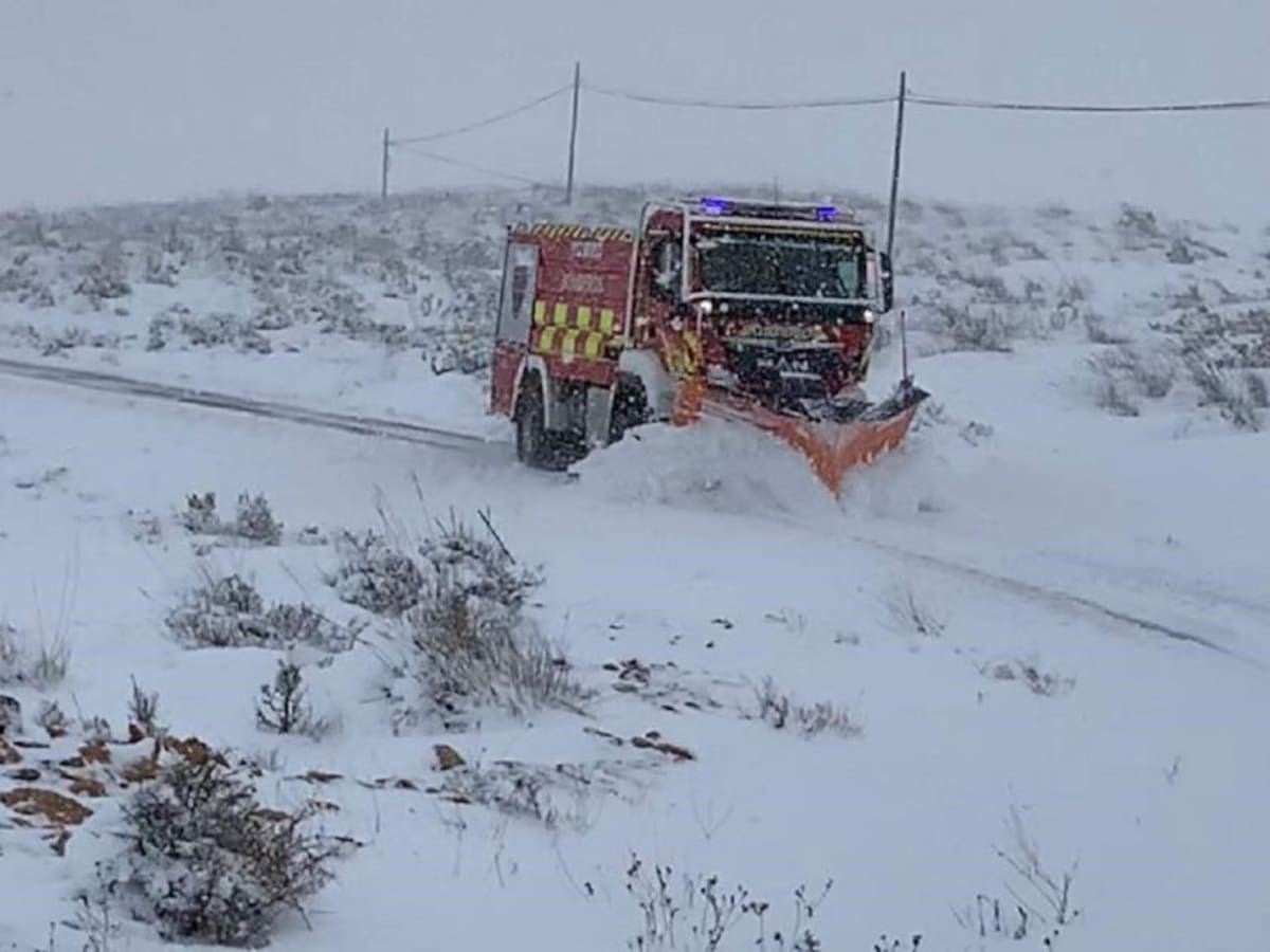 El 112 ha atendido, hasta las 21 horas, un total de 262 incidentes relacionados con el episodio de nevadas