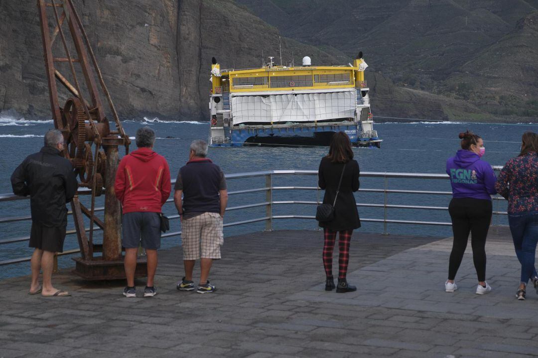 El ferry Bentago Express, de la compañía Fred. Olsen