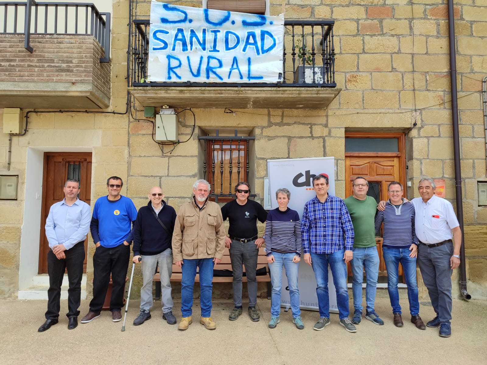 Responsables de CHA en Biscarrués
