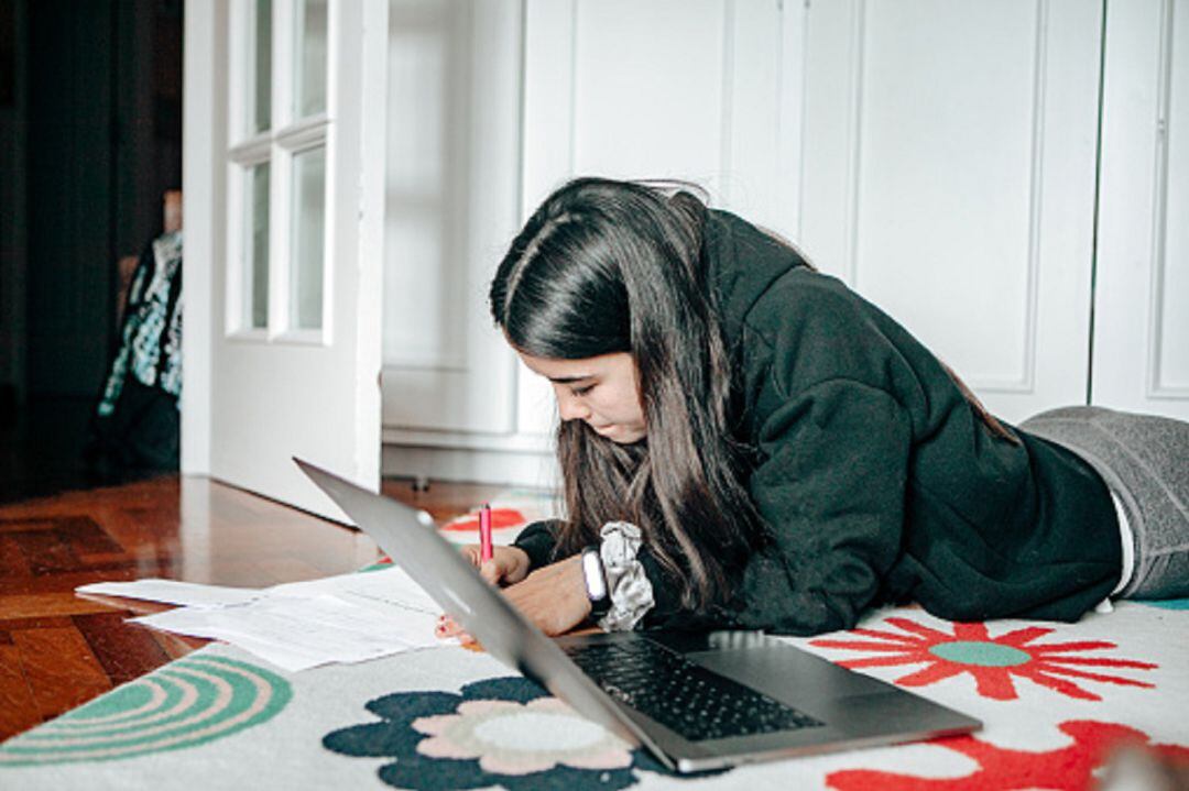 Estudiando en casa