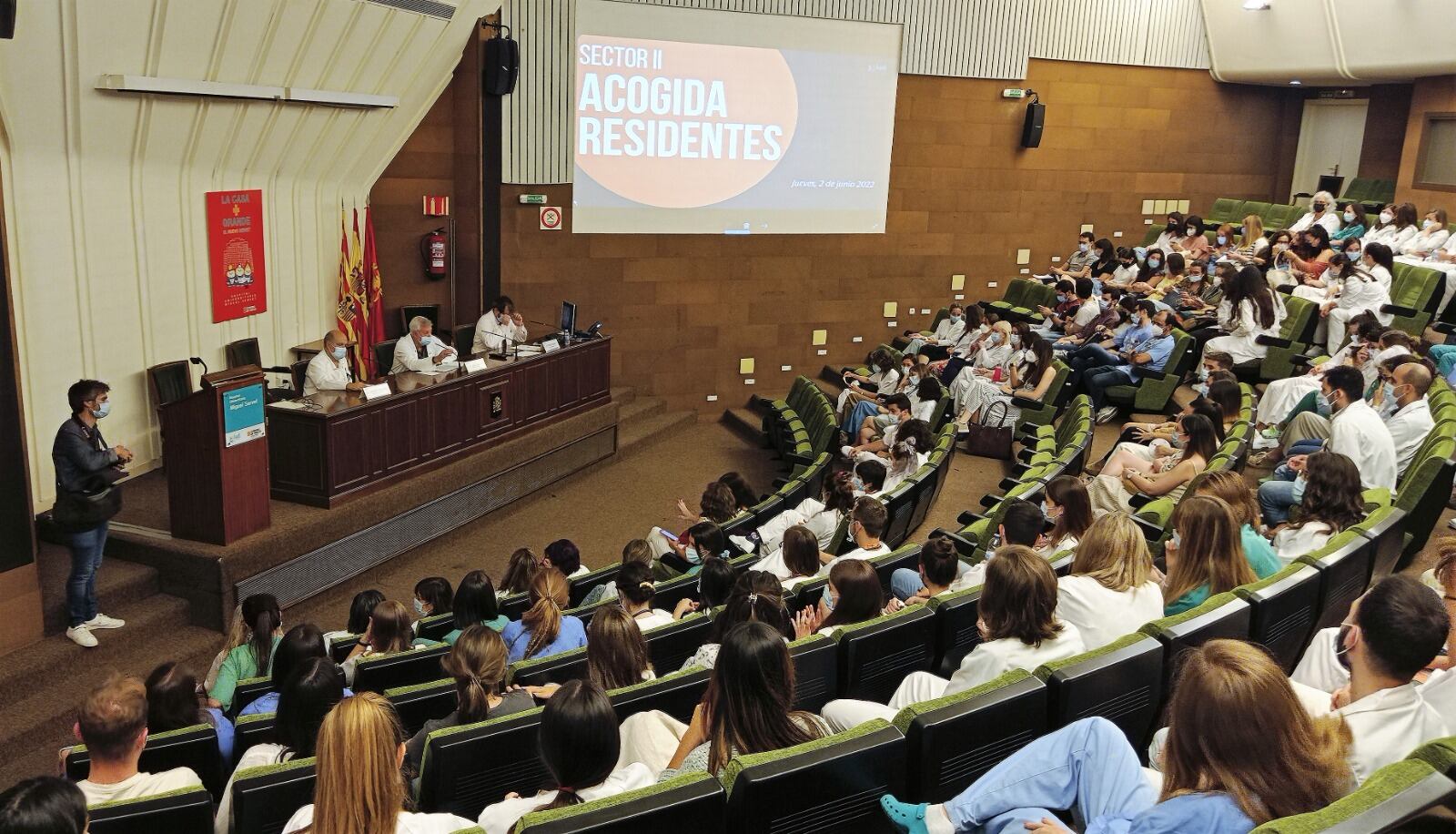 Acto de acogida a los residentes del Hospital Miguel Servet de Zaragoza 2022