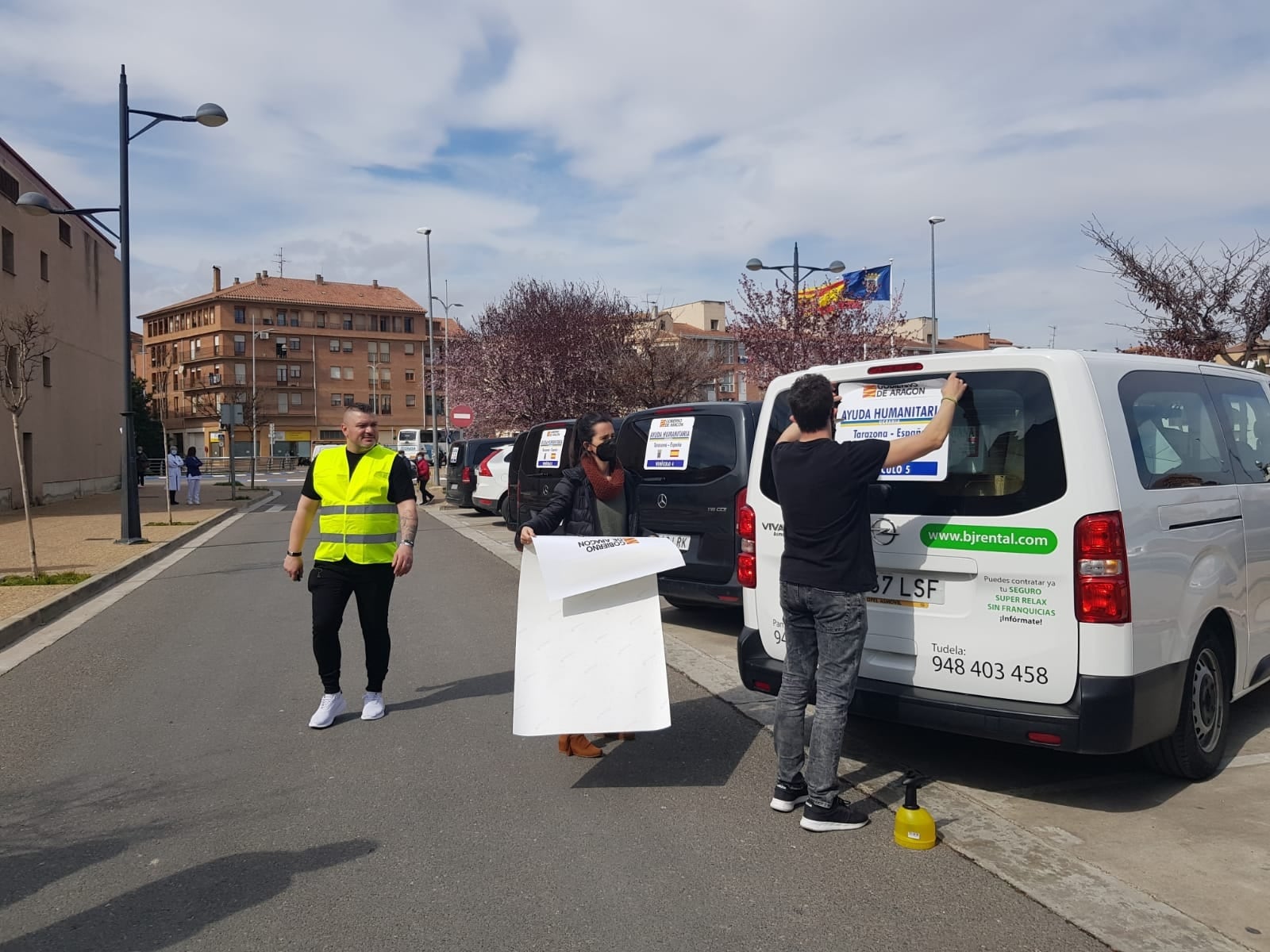 Convoy humanitario desde Tarazona con destino a Ucrania