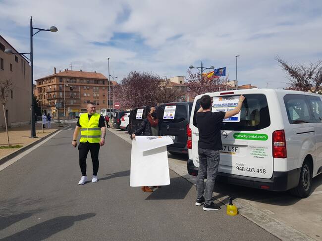Convoy humanitario desde Tarazona con destino a Ucrania