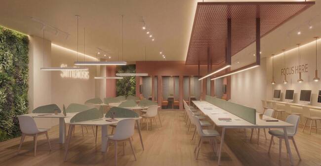 Sala de estudio en Elche