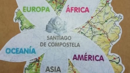 “Caminamos por la Universalidad”. “Camina en conciencia cada continente con un objetivo común”. Éstos son los reclamos que aparecen en la página de Internet de un particular grupo que se autodenomina: “Camino Universal Santiago de Compostela”. Proponen una peregrinación no religiosa, que en contraste presentan como “una marcha iniciática de ascensión, de búsqueda de conciencia y de liberación hacia la fuente original porque vamos al reencuentro y a la unión de todas las humanidades, de todos los seres”, citan en su portal.