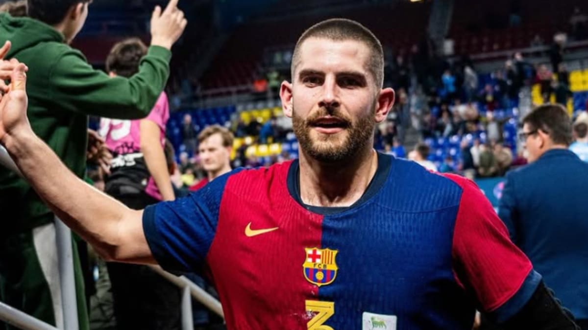 La història d'Antonio Bazán: arribar a Barcelona pel quart any de MIR i acabar defensant la samarreta del Barça d'hanbdol